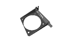 50mm Fan mount PCIe 2.5inch